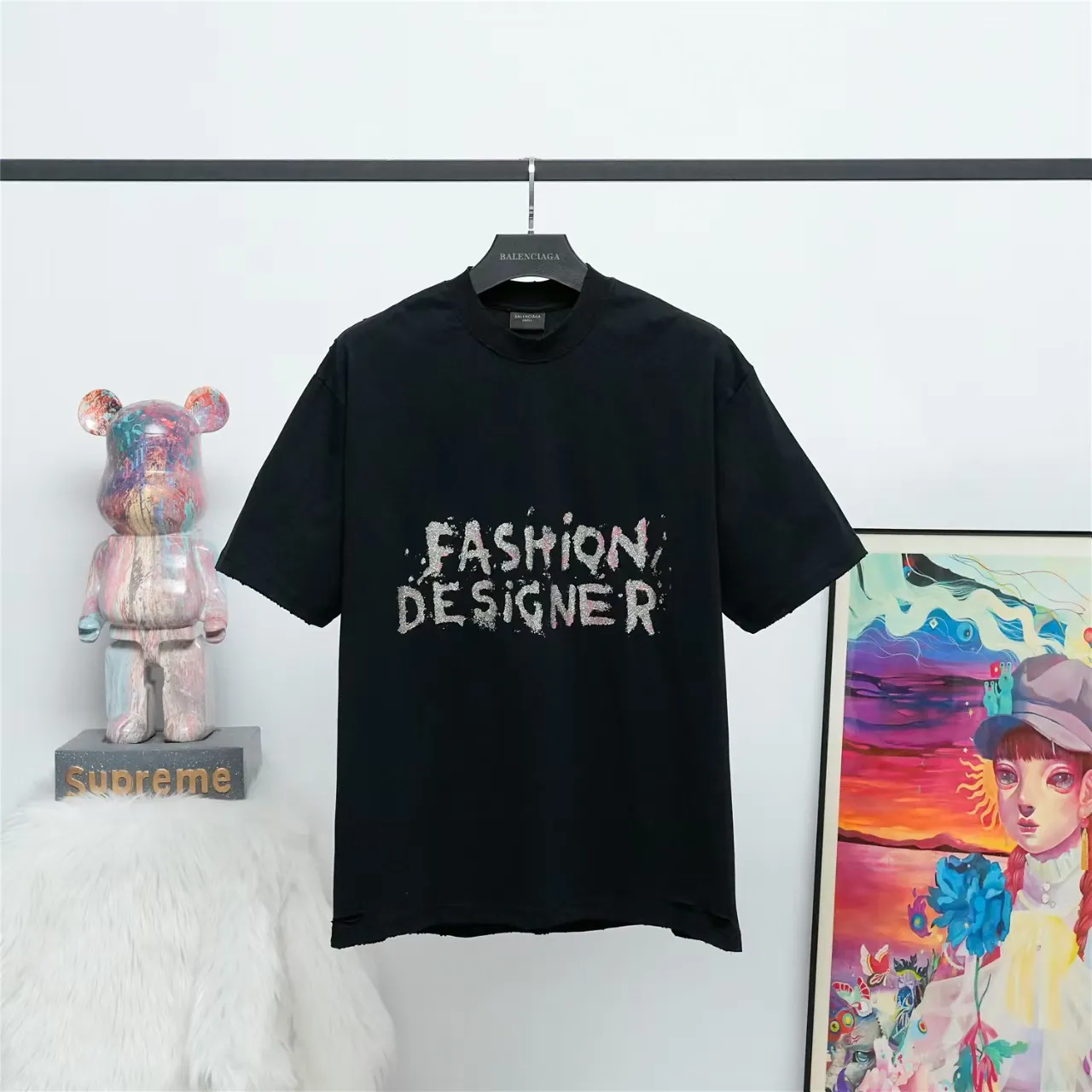 # 25SS DESIGNER # BALENCI*GA # 260g * 1 1 + os Same Style！！ ：3241# Sizes：xs-L ：2 （ ， ）
